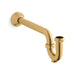 KOHLER K-9018 Adjustable P-trap with long tubing outlet, 1-1/4" x 1-1/4", vibrant brushed moderne brass