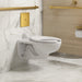 KOHLER K-90TB00L50 Mach Flex Metal faceplate for concealed touchless toilet flushometer, 1.1 gpf, vibrant brushed moderne...