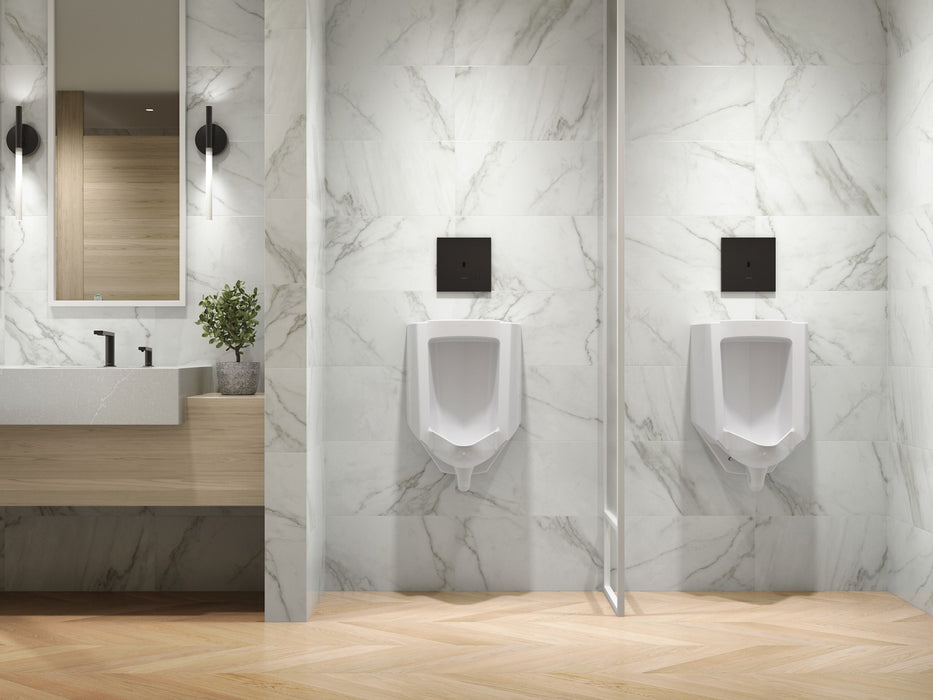KOHLER K-90UB00D40 Mach Flex Metal faceplate for concealed touchless urinal flushometer, 0.125 gpf, matte black - view 2