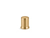 KOHLER K-9111 Air gap cover with collar, vibrant brushed moderne brass