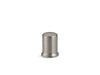 KOHLER K-9111 Air gap cover with collar, vibrant brushed nickel