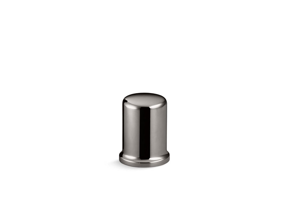 KOHLER K-9111 Air gap cover with collar, vibrant titanium