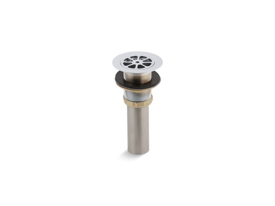 KOHLER K-9115 Sink strainer with 1-1/2" tailpiece, polished chrome
