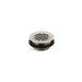 KOHLER K-9132 Round shower drain for use with plastic pipe, gasket included, vibrant brushed nickel