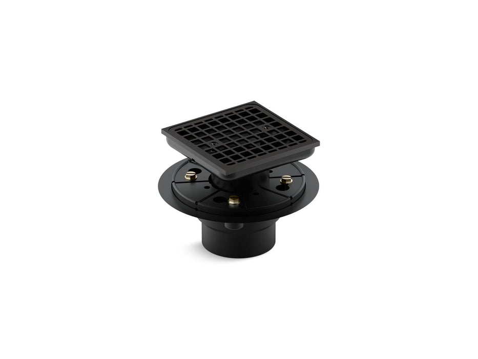 KOHLER K-9136 Clearflo Square design tile-in shower drain