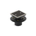 KOHLER K-9136 Clearflo Square design tile-in shower drain, vibrant brushed nickel