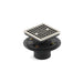 KOHLER K-9136 Clearflo Square design tile-in shower drain, vibrant polished nickel