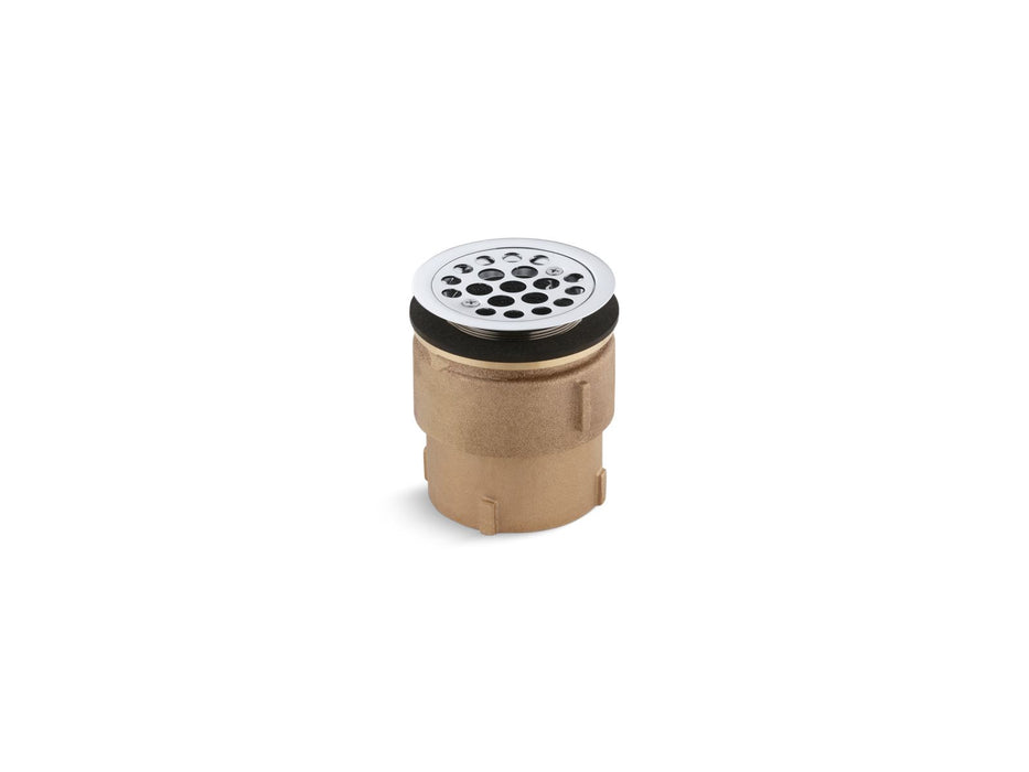 KOHLER K-9147 Service sink strainer for 2" caulk connection, polished chrome