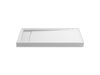 KOHLER K-9155 Bellwether Plastic drain cover for 60" x 32" shower base, white - view 2