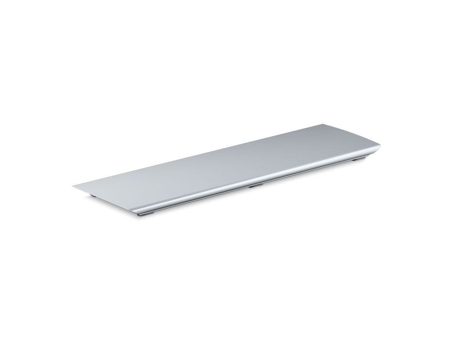 KOHLER K-9156 Bellwether Aluminum drain cover for 60" x 32" shower base, bright silver