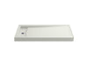 KOHLER K-9163 Bellwether 60" x 32" alcove shower base, left drain, dune