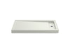 KOHLER K-9166 Bellwether 60" x 32" alcove shower base, right offset drain, dune