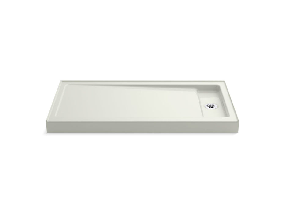 KOHLER K-9166 Bellwether 60" x 32" alcove shower base, right offset drain, dune