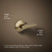 KOHLER K-9167-R Memoirs Trip lever, vibrant french gold - view 5