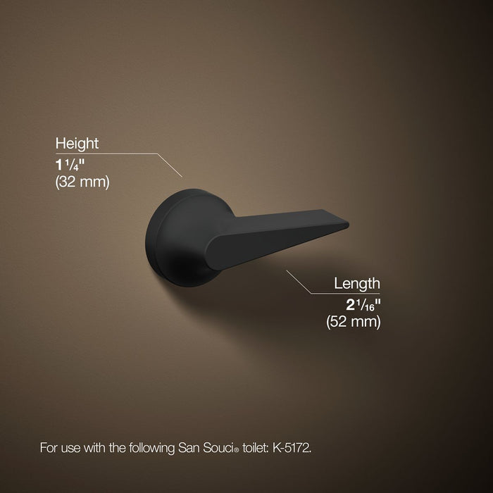 KOHLER K-9171-L San Souci Trip lever, matte black - view 4