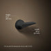 KOHLER K-9171-L San Souci Trip lever, matte black - view 4