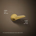 KOHLER K-9171-L San Souci Trip lever, vibrant brushed moderne brass - view 4