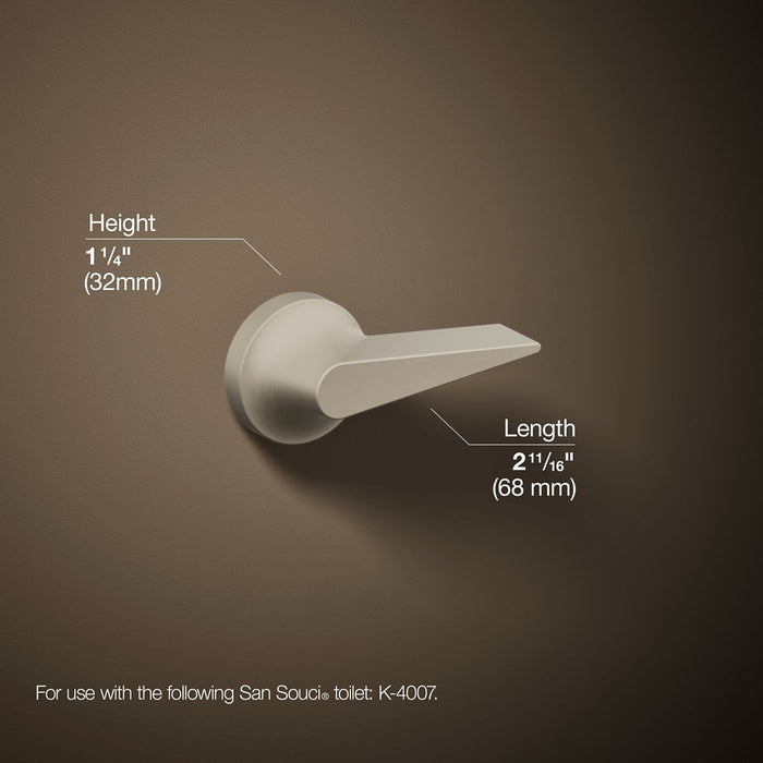 KOHLER K-9176 San Souci Trip lever for K-4007, vibrant brushed nickel - view 5
