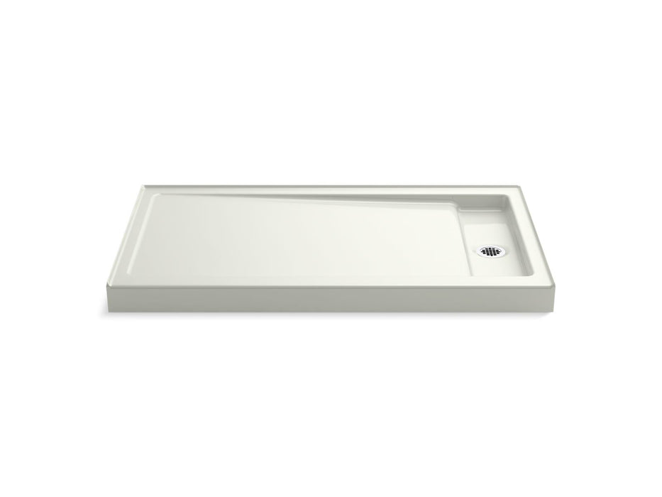 KOHLER K-9194 Bellwether 60" x 34" alcove shower base, right offset drain, dune