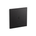 KOHLER K-91TB10K50-7BK Mach Flex Glass faceplate for concealed touchless toilet flushometer, 1.0 gpf, matte black