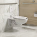 KOHLER K-91TB10L50-0WH Mach Flex Glass faceplate for concealed touchless toilet flushometer, 1.1 gpf, vibrant brushed...