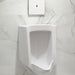 KOHLER K-91UB10D40-0WH Mach Flex Glass faceplate for concealed touchless urinal flushometer, 0.125 gpf, polished chrome -...