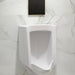 KOHLER K-91UB10D40-7BK Mach Flex Glass faceplate for concealed touchless urinal flushometer, 0.125 gpf, vibrant brushed...