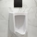 KOHLER K-91UB10D40-7BK Mach Flex Glass faceplate for concealed touchless urinal flushometer, 0.125 gpf, vibrant brushed...