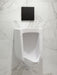 KOHLER K-91UB10G40-7BK Mach Flex Glass Faceplate for Concealed Touchless Urinal Flushometer, 0.5 GPF, Matte Black - image foc