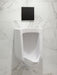 KOHLER K-91UB10G40-7BK Mach Flex Glass Faceplate for Concealed Touchless Urinal Flushometer, 0.5 GPF, Polished Chrome - image