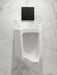KOHLER K-91UB10G40-7BK Mach Flex Glass Faceplate for Concealed Touchless Urinal Flushometer, 0.5 GPF, Vibrant Brushed Nickel 