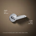 KOHLER K-9237 Dual-flush trip lever, left hand, polished chrome - view 5