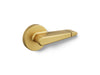 KOHLER K-9237 Dual-flush trip lever, left hand, vibrant brushed moderne brass