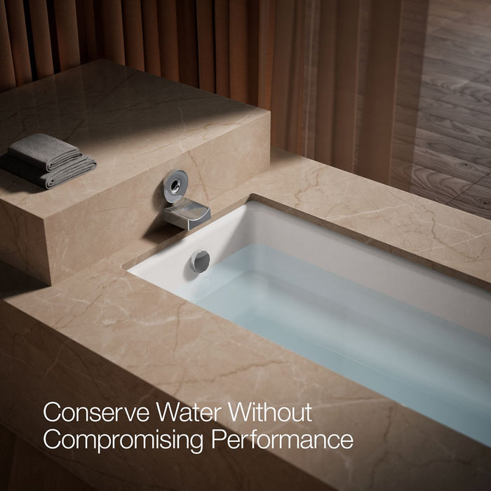 KOHLER K-923 Wall- or -ceiling-mount bath filler, polished chrome - view 4