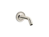 KOHLER K-933 Purist Shower arm and flange, vibrant polished nickel