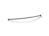 KOHLER K-9350 Expanse Curved shower rod - transitional design, matte black
