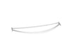 KOHLER K-9350 Expanse Curved shower rod - transitional design, polished stainless