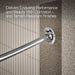 KOHLER K-9350 Expanse Curved shower rod - transitional design, polished stainless - view 5