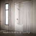KOHLER K-9350 Expanse Curved shower rod - transitional design, vibrant polished nickel - view 2