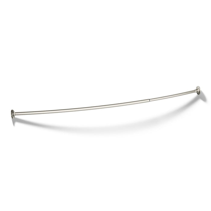 KOHLER K-9350 Expanse Curved shower rod - transitional design, vibrant polished nickel - view 3