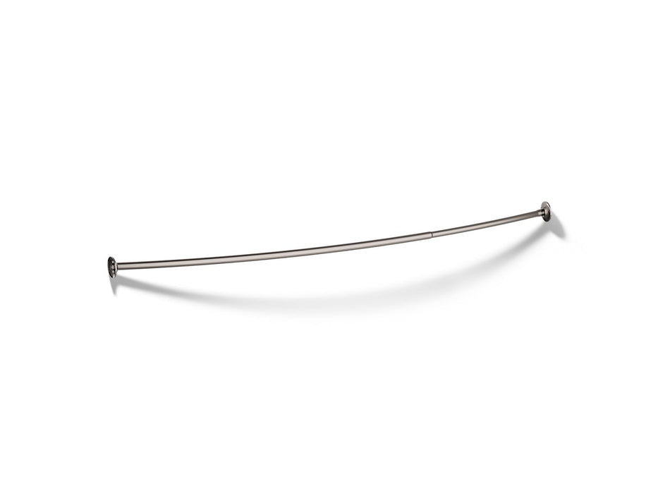 KOHLER K-9350 Expanse Curved shower rod - transitional design, vibrant titanium