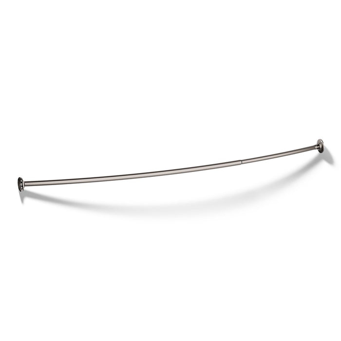 KOHLER K-9350 Expanse Curved shower rod - transitional design, vibrant titanium - view 4
