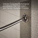 KOHLER K-9350 Expanse Curved shower rod - transitional design, vibrant titanium - view 5