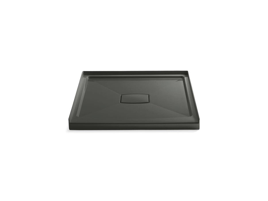 KOHLER K-9393 Archer 42" x 42" alcove shower base, center drain, thunder grey