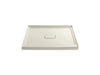 KOHLER K-9394 Archer 48" x 48" alcove shower base, center drain, biscuit