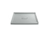 KOHLER K-9394 Archer 48" x 48" alcove shower base, center drain, ice grey