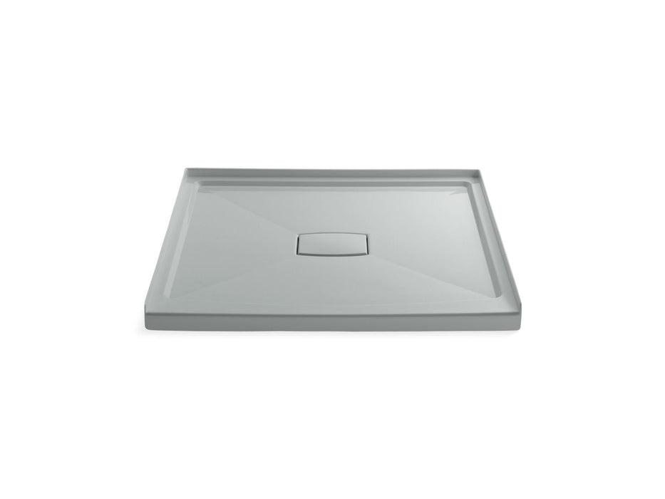 KOHLER K-9394 Archer 48" x 48" alcove shower base, center drain, ice grey