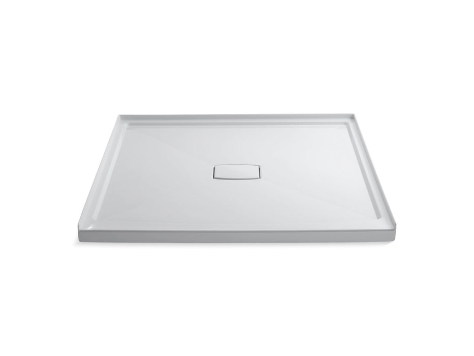 KOHLER K-9395 Archer 60" x 60" alcove shower base, center drain, white