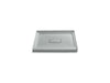 KOHLER K-9396 Archer 36" x 36" alcove shower base, center drain, ice grey