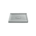 KOHLER K-9396 Archer 36" x 36" alcove shower base, center drain, ice grey
